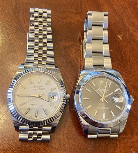 rolex datejust 41 smooth vs fluted bezel|rolex datejust 41 smooth bezel.